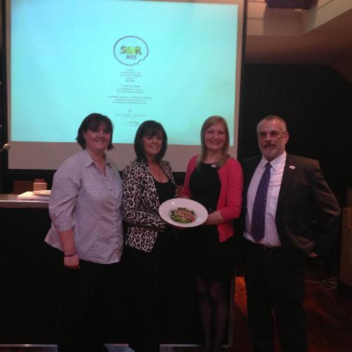 Nick Grimshaw and Catherine Tyldesley cook up a storm at KidsCan