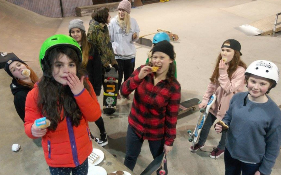 VIDEO Manchester skatepark rolls out ladiesonly sessions is this