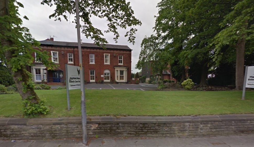 Elderly residents 'at risk of infection' in Heywood care home, claims