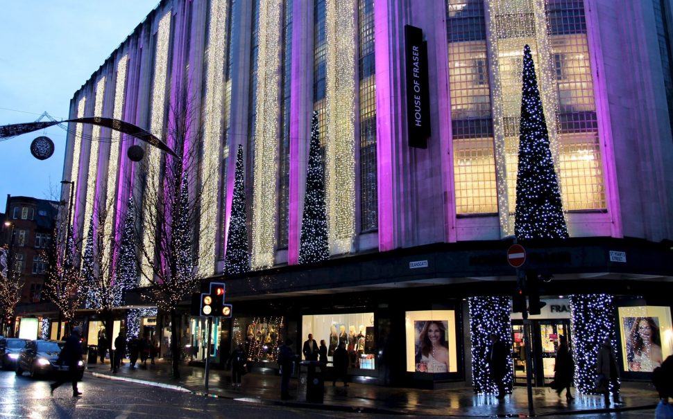 'Stunning': Manchester House of Fraser wins title of best decorated ...