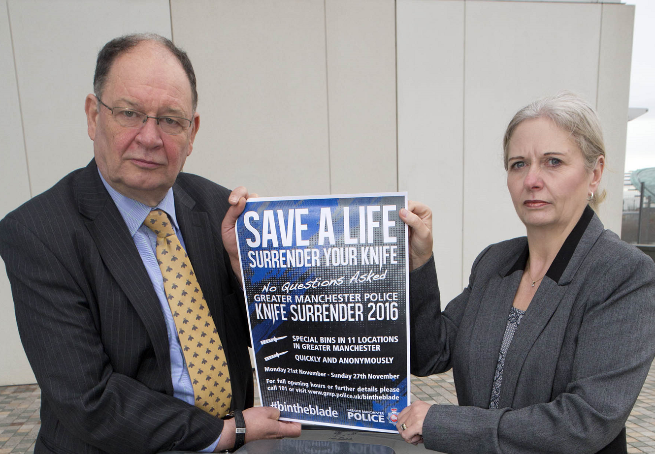 Fresh 'Bin the Blade' amnesty across Greater Manchester aims to get ...