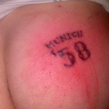 Hatred got the better of me': Liverpool fan boasts tattoo on buttocks mocking Manchester United Munich crash - Mancunian Matters