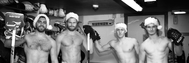 Manchester Phoenix promise to brave cold in naked charity calendar... if  they raise £5K - Mancunian Matters