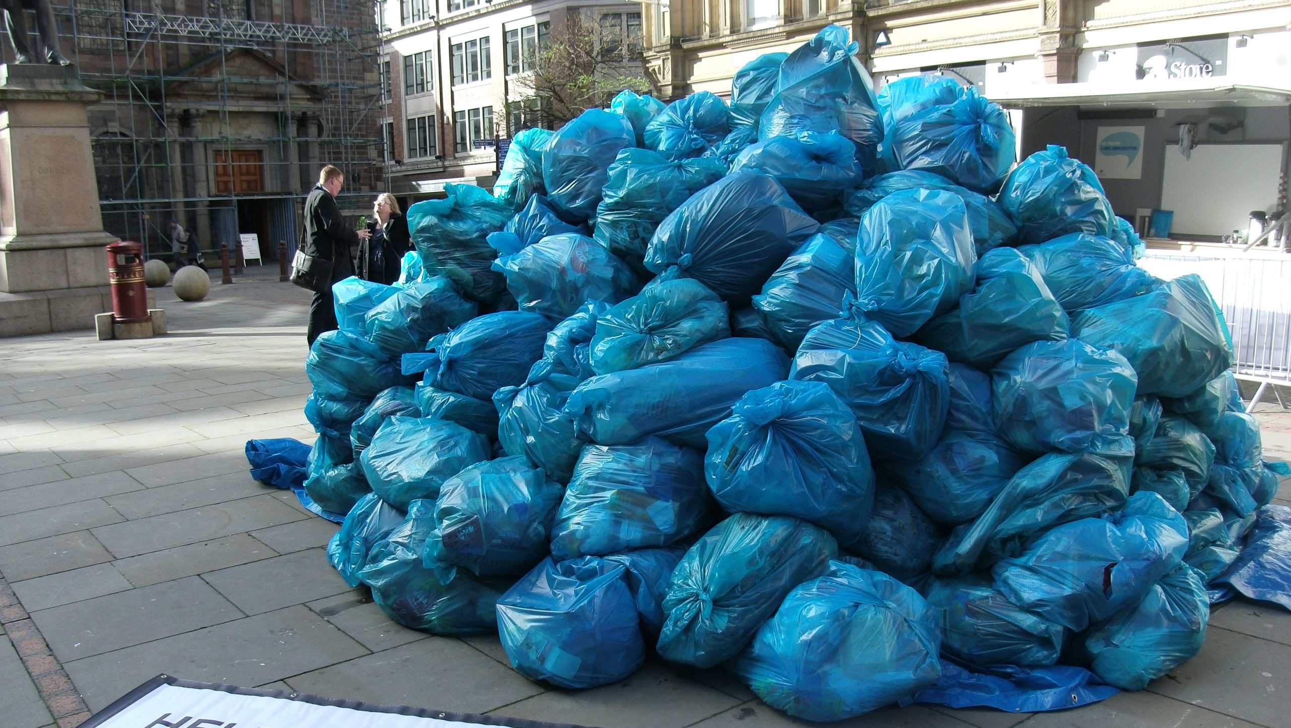 A load of rubbish! Manchester council show damage of litterbug shoppers