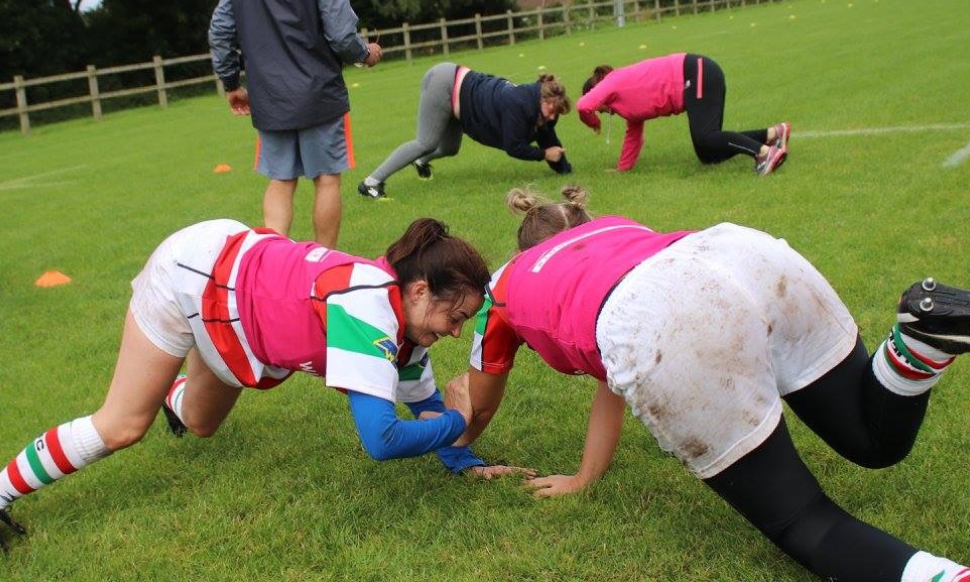 Stockport RFC Ladies Team Warrior Camp A definite Success Despite 