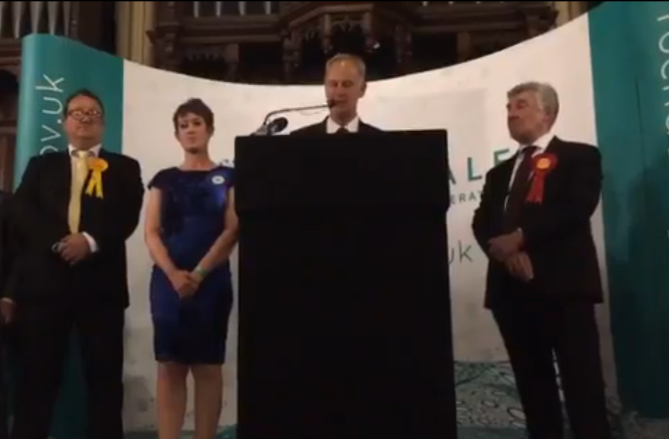 Labour’s Tony Lloyd wins Rochdale seat with largest majority since 1832 ...