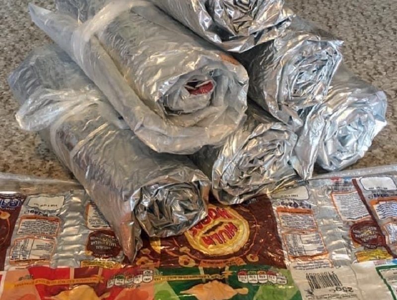 Charity scheme makes survival blankets for homeless from crisp packets Mancunian Matters