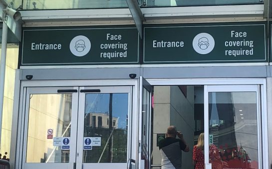 Entrance of the Arndale before Monday 19th Jul