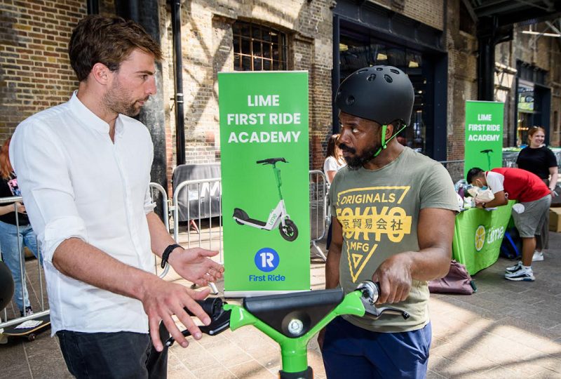 Salford celebrates first anniversary of Lime escooters scheme