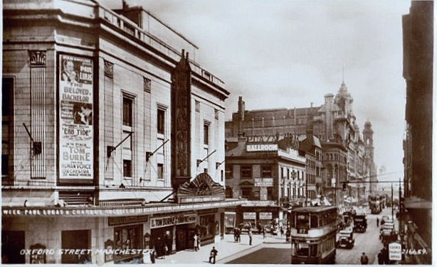 Oxford Street Odeon, one of Manchester's lost cinemas. 