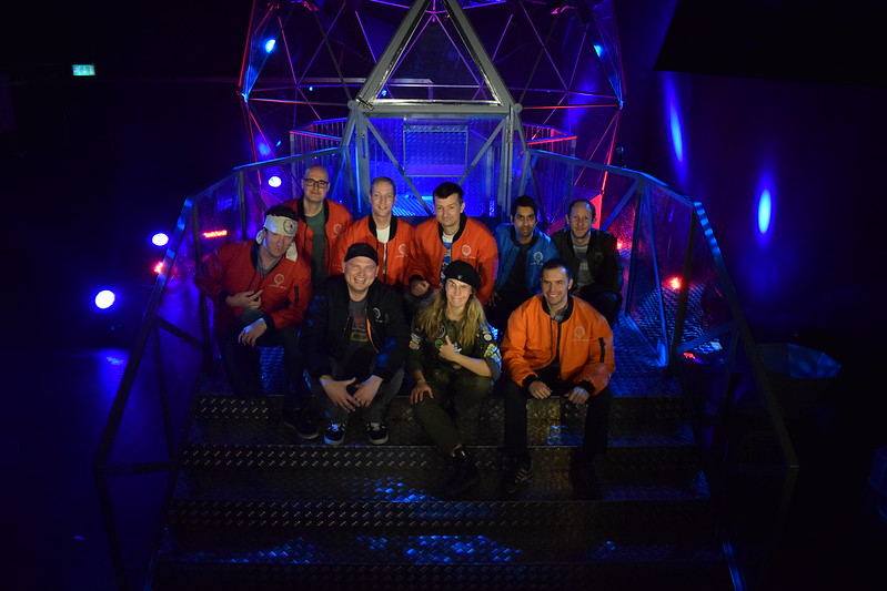 Team SuperDome at The Crystal Maze Experience