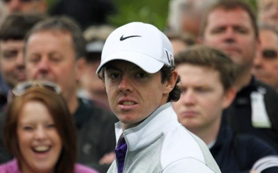 rory mcilroy looking at the camera