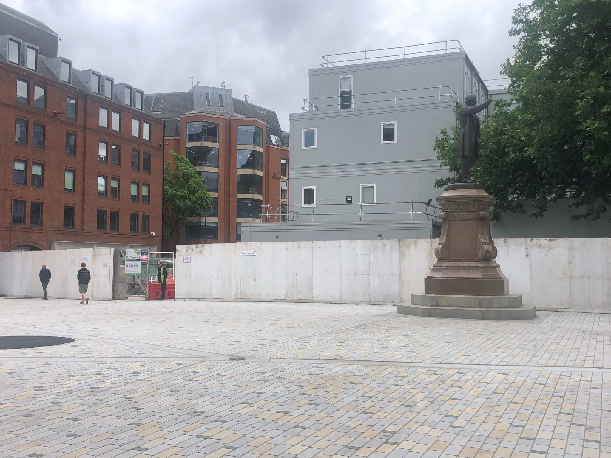 First phase of Albert Square renovation project opens ahead of Town