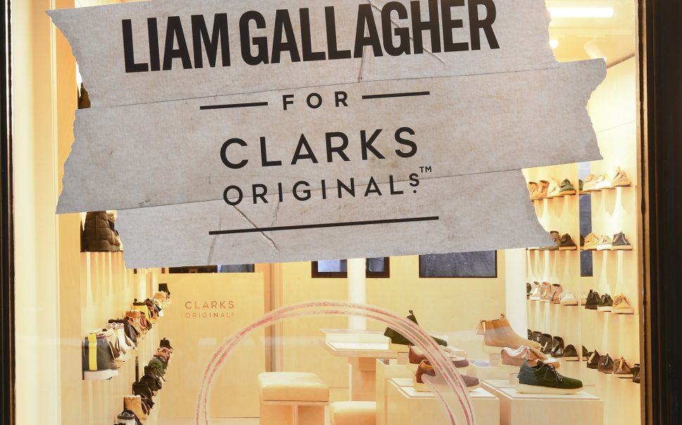 Liam to the champagne as his new shoe-pernova Clarks collection sells out in minutes - Mancunian Matters