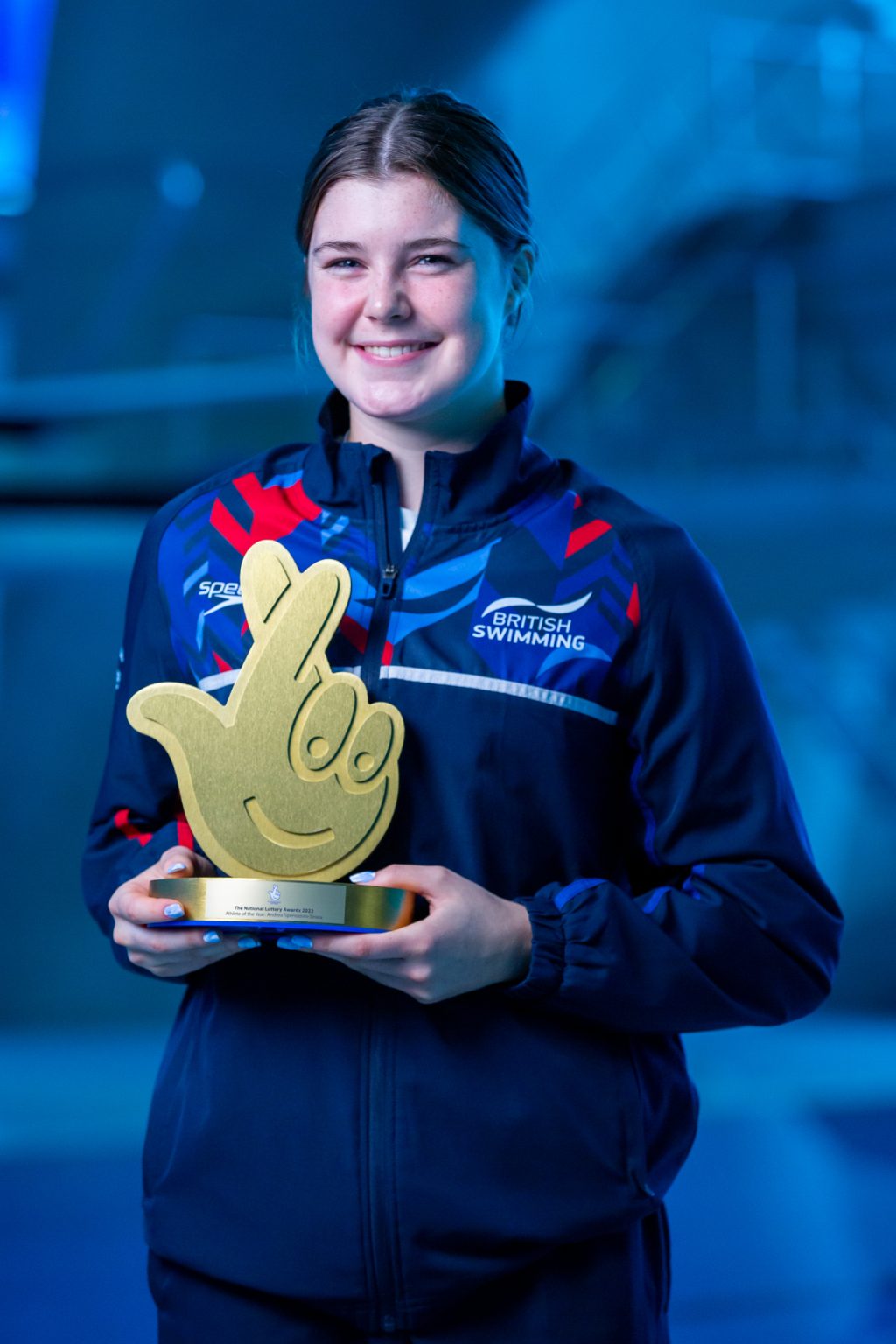 Double Commonwealth Games gold medallist Andrea SpendoliniSirieix crowned National Lottery Double Commonwealth Games gold medallist Andrea SpendoliniSirieix crowned National Lottery