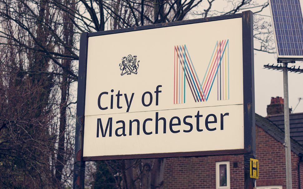City of Manchester sign