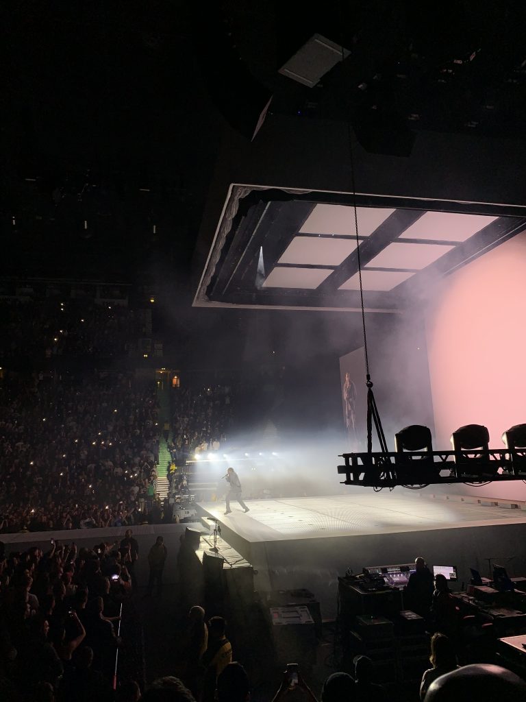 Kendrick Lamar live at Paris AccorHotels Arena Bercy in February