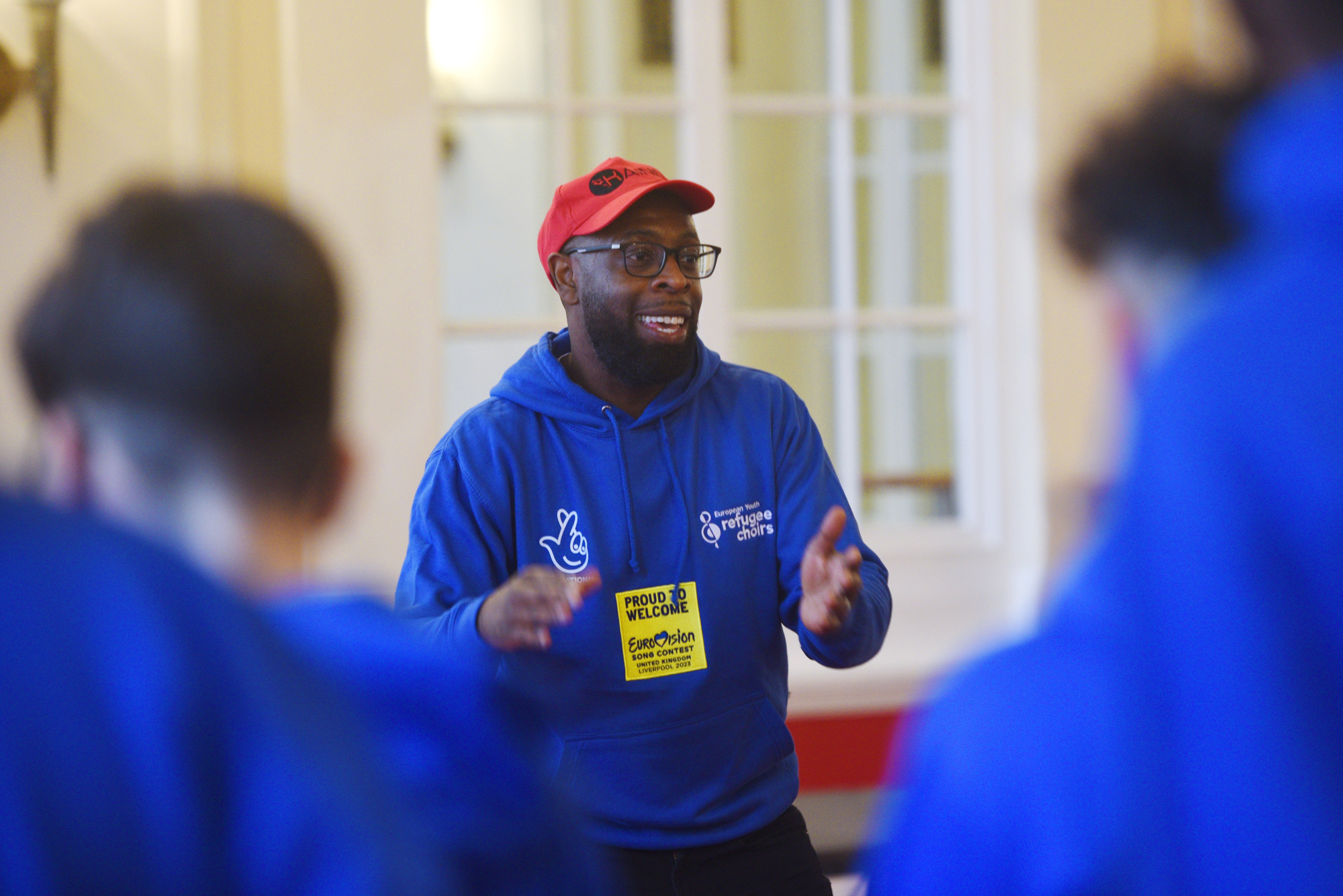 Music director of refugee choir hails international language of music