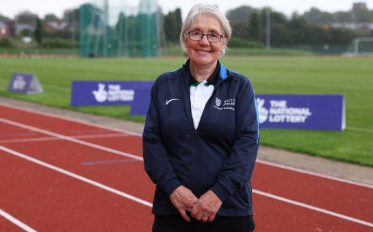 Keely Hodgkinson's former coach Margaret Galvin