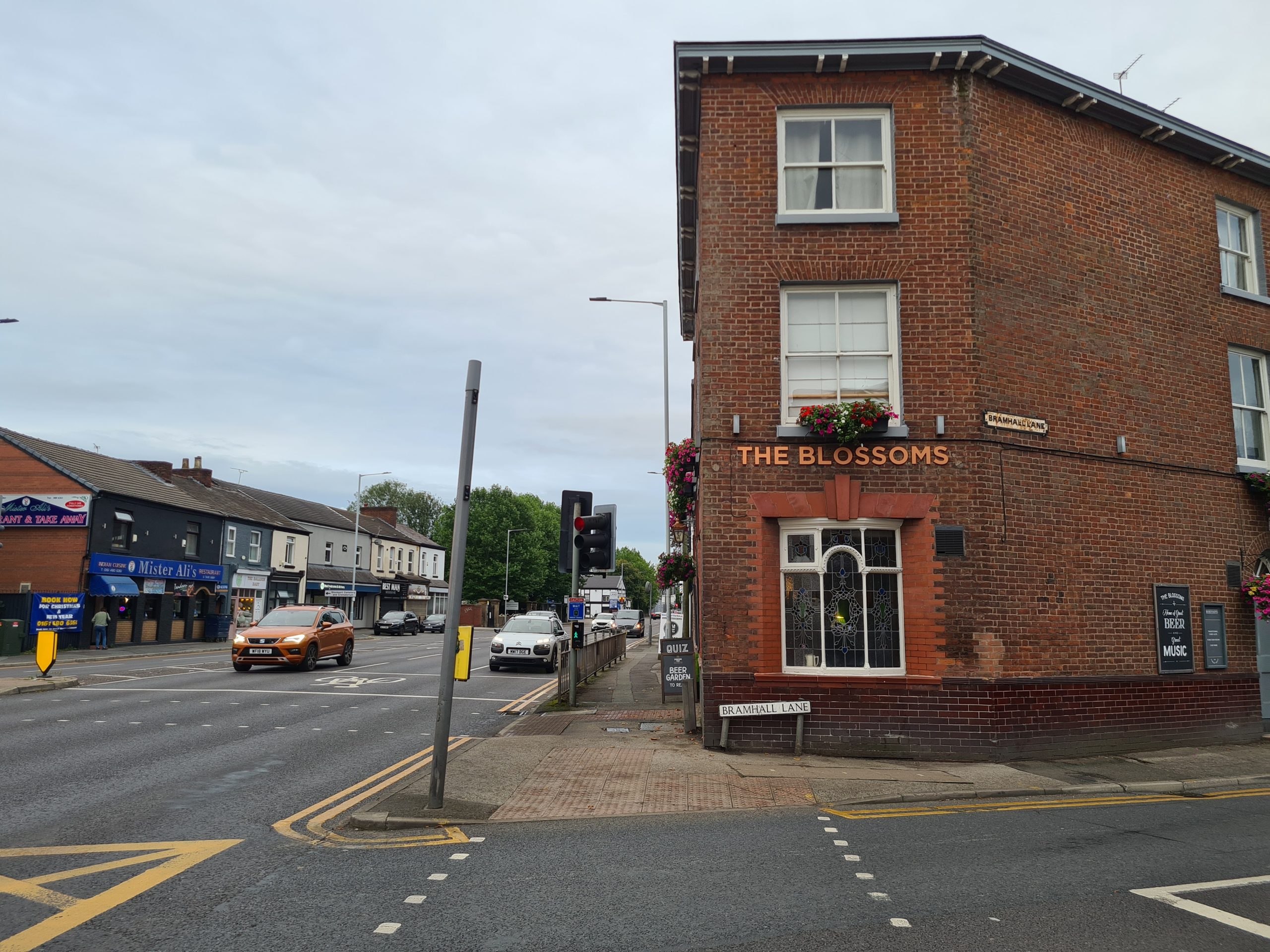 Stockport's Blossoms celebrate 10 years together and the owner of the pub by the same title