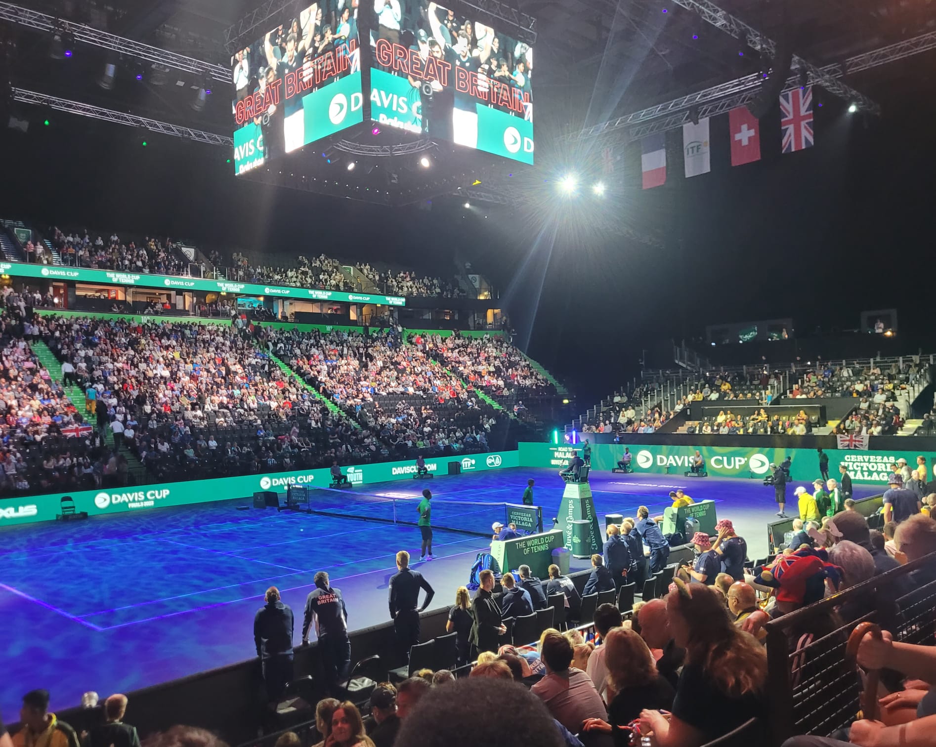 MM live blog Davis Cup in Manchester, day two - Great Britain vs Australia 