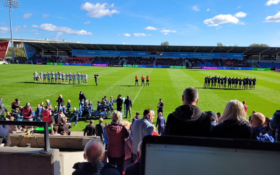 Sale Sharks in Premiership action