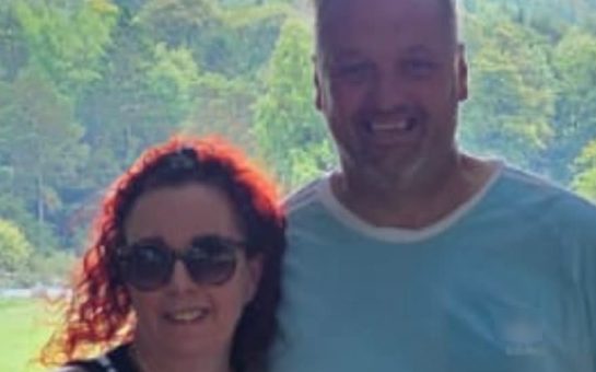 Pictured: Katie Rogers and Lee Peacock.