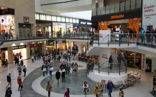interior of Manchester's Arndale shopping centre