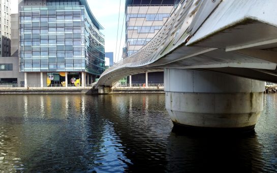 Stock image of Salford in Manchester