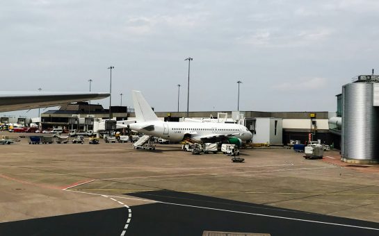 Plane on tarmac