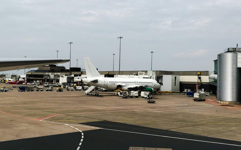 Plane on tarmac